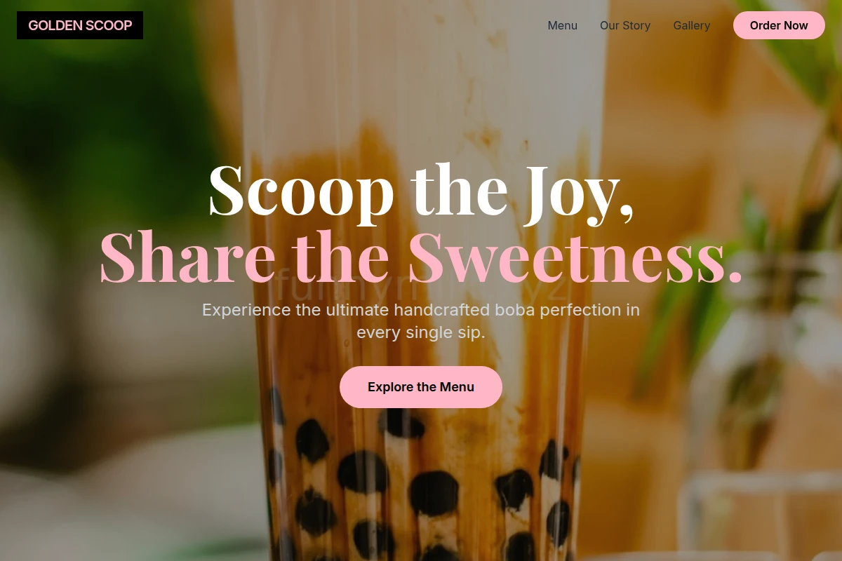 Bubble Boba Shop